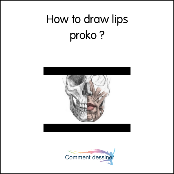 How to draw lips proko